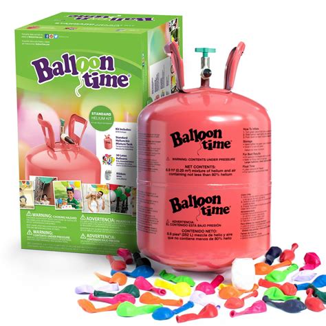 balloon time helium balloon kit